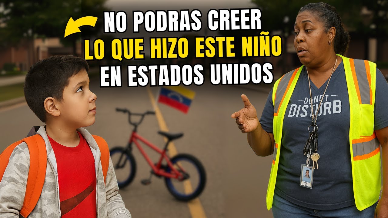 Este niño venezolano en Estados Unidos ayudó a su madre que no entiende inglés