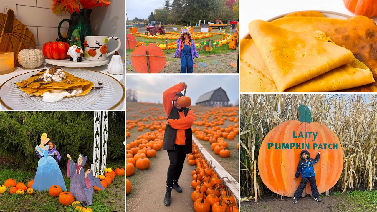 From Autumn Rain 🌧️to Pumpkin Crepe: The Perfect Fall Day🍂🍁