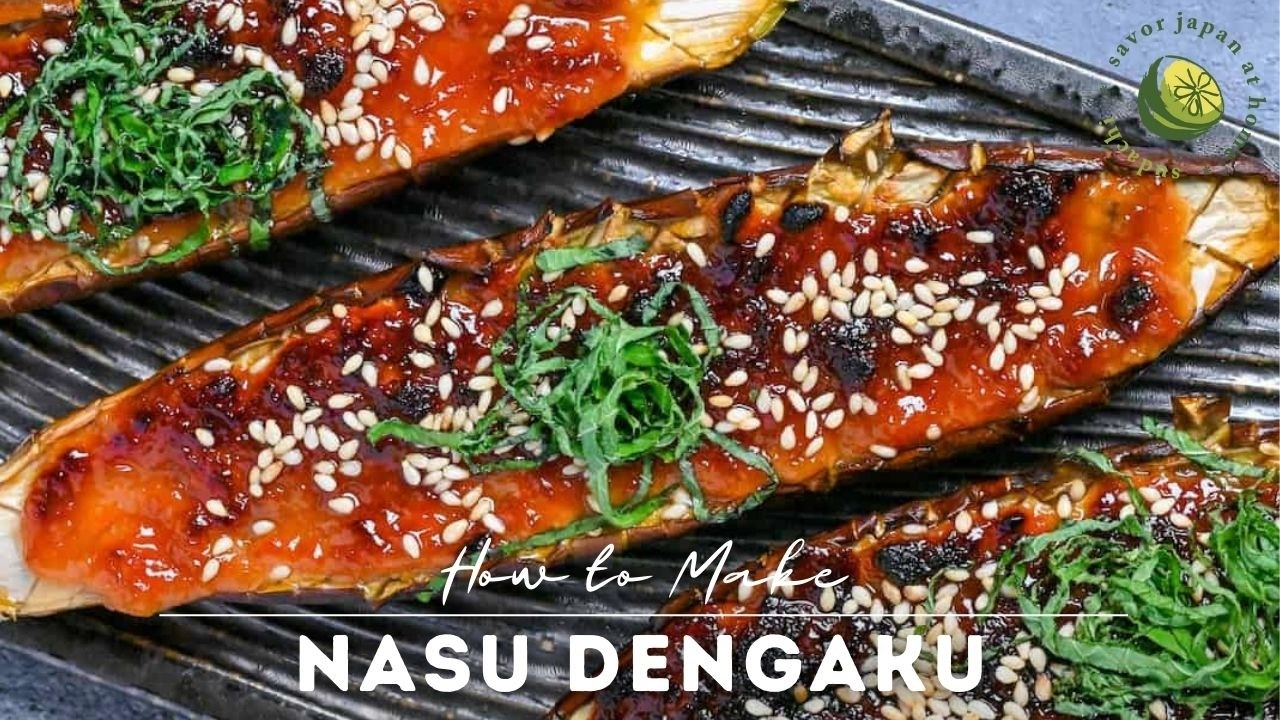 Easy Japanese Miso Eggplant That Melts in Your Mouth (Miso Dengaku)