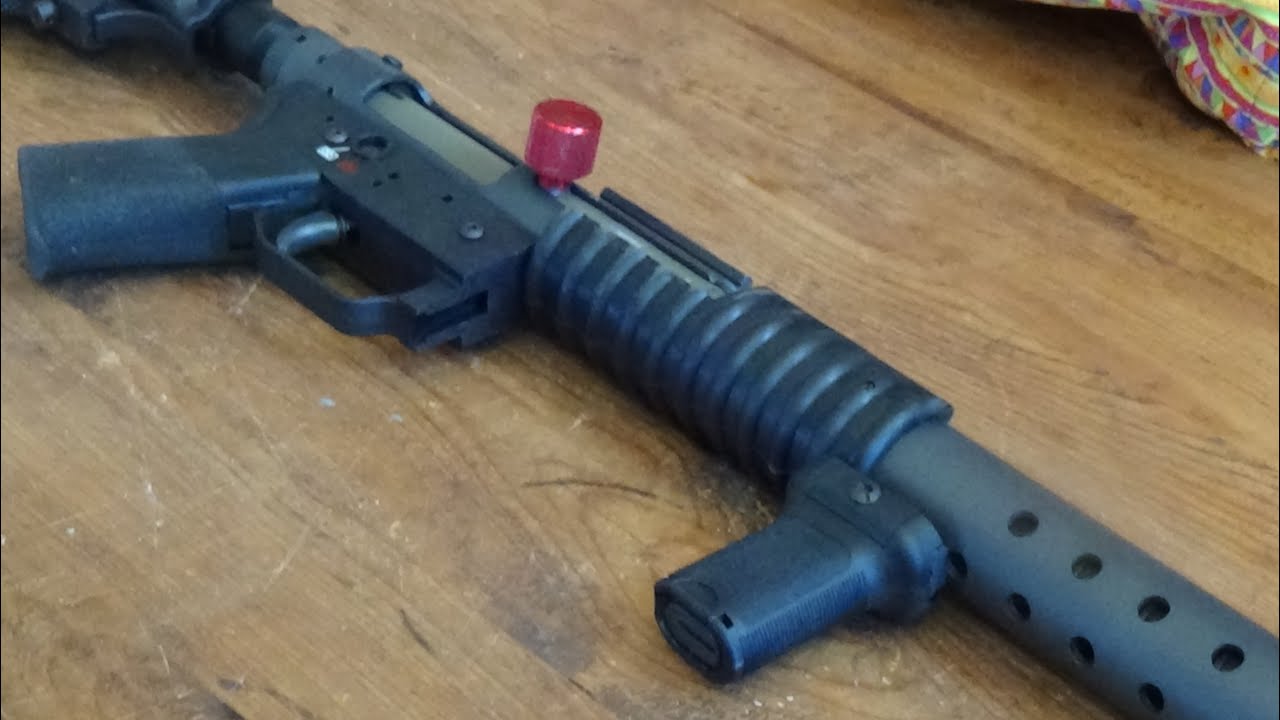 Live fire of Cobray terminator type shotgun