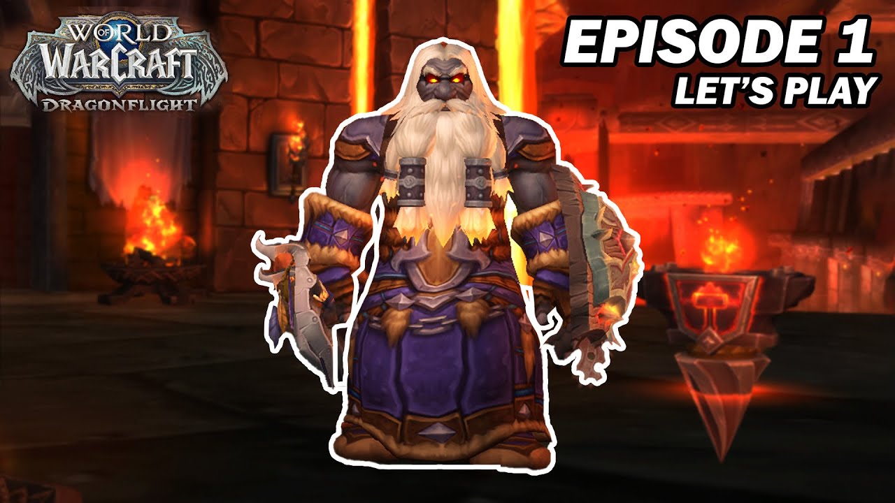 Let's Play World of Warcraft in 2023 (4K) -  Dark Iron Dwarf Shaman - Episode 1