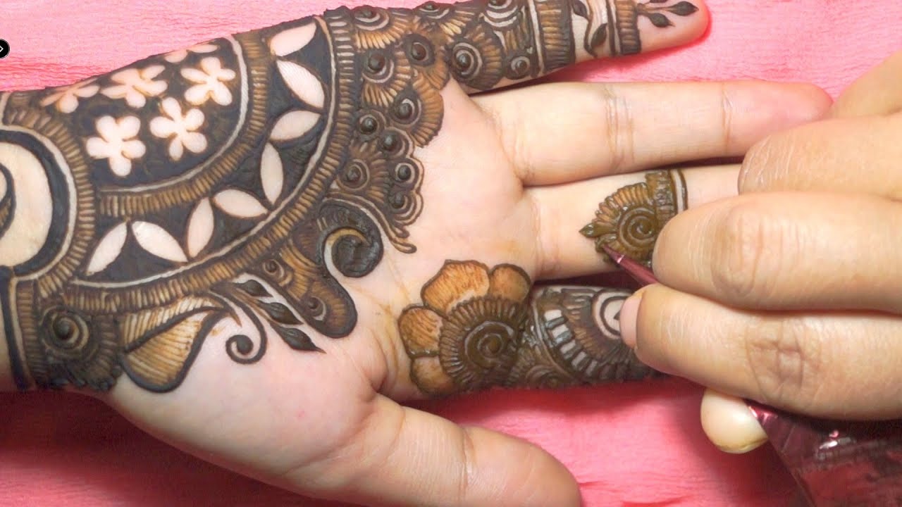 How to Make Quick & Easy Bridal Mehndi Design