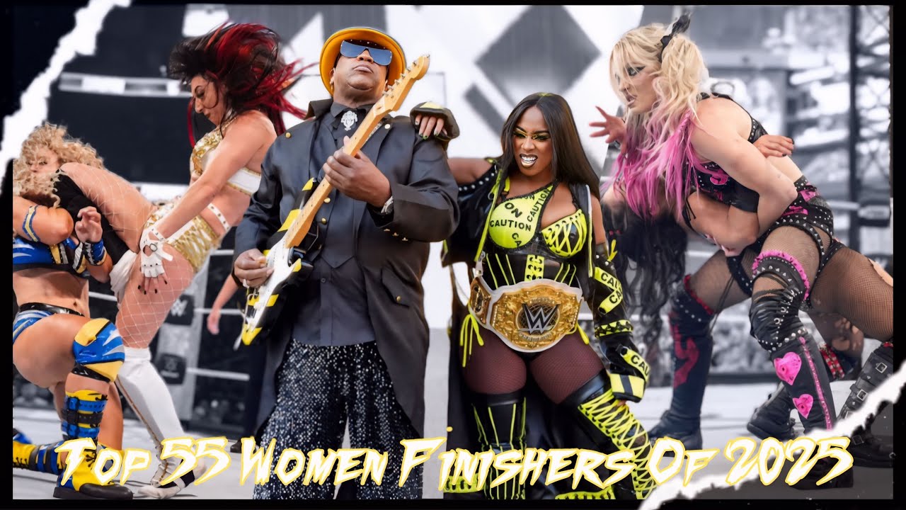 Top 55 WWE Women Finishers Of 2025 //Liv Spiteful//