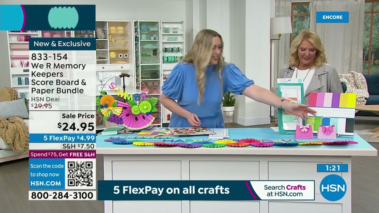 HSN | Crafting Essentials - We R Memory Keepers Crafting - 17th Anniversary 01.17.2023 - 05 AM