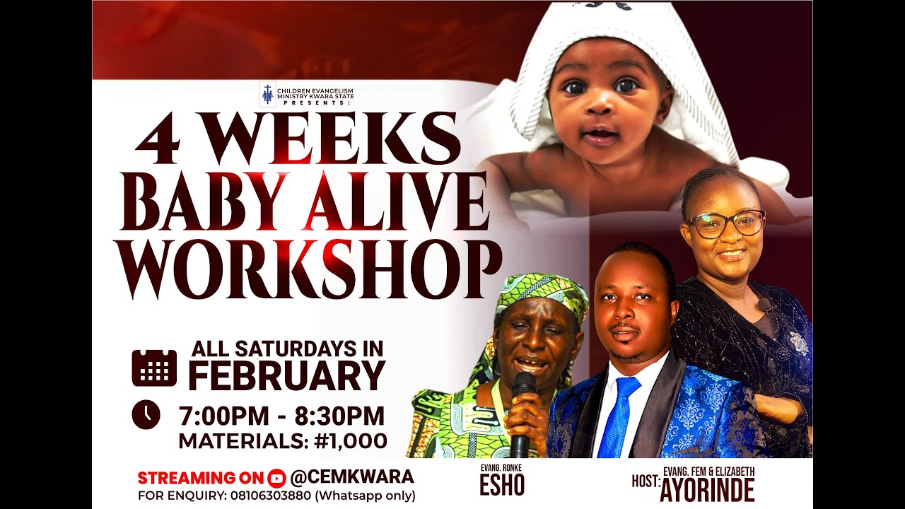 BABY ALIVE WORKSHOP