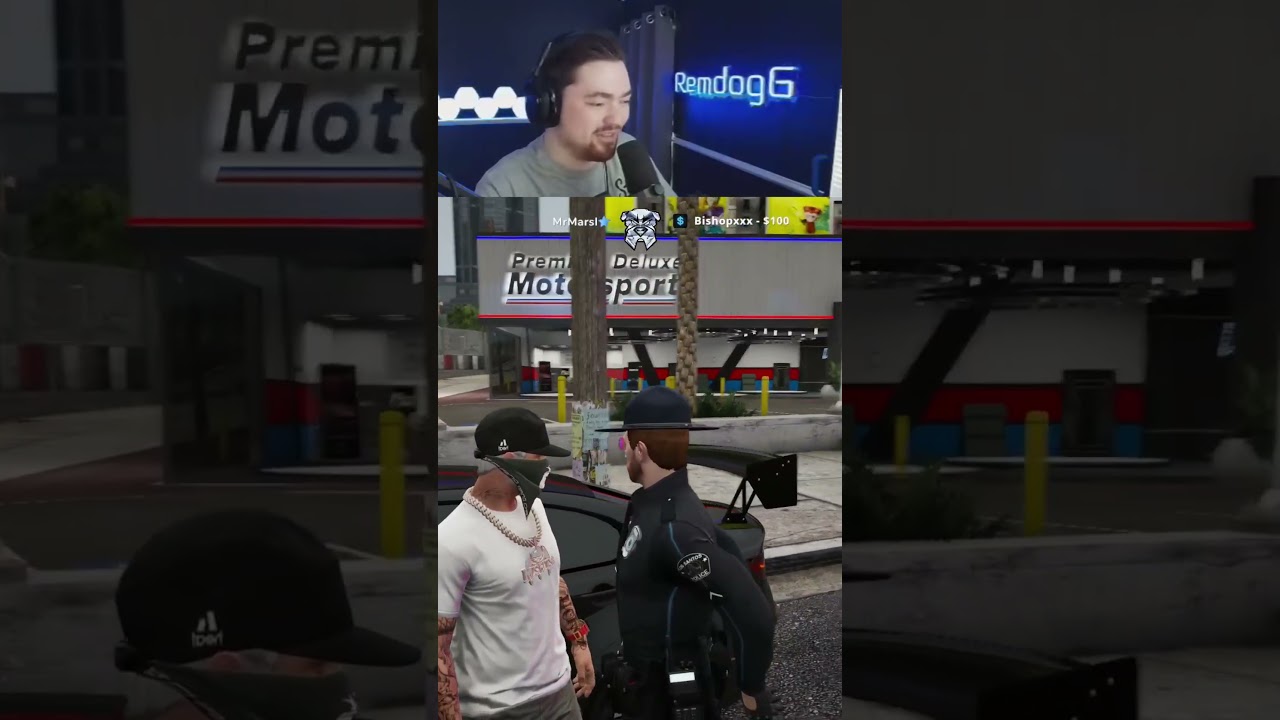Officer BIG MAD After Getting Rookie Checked | #remdog On #Kick