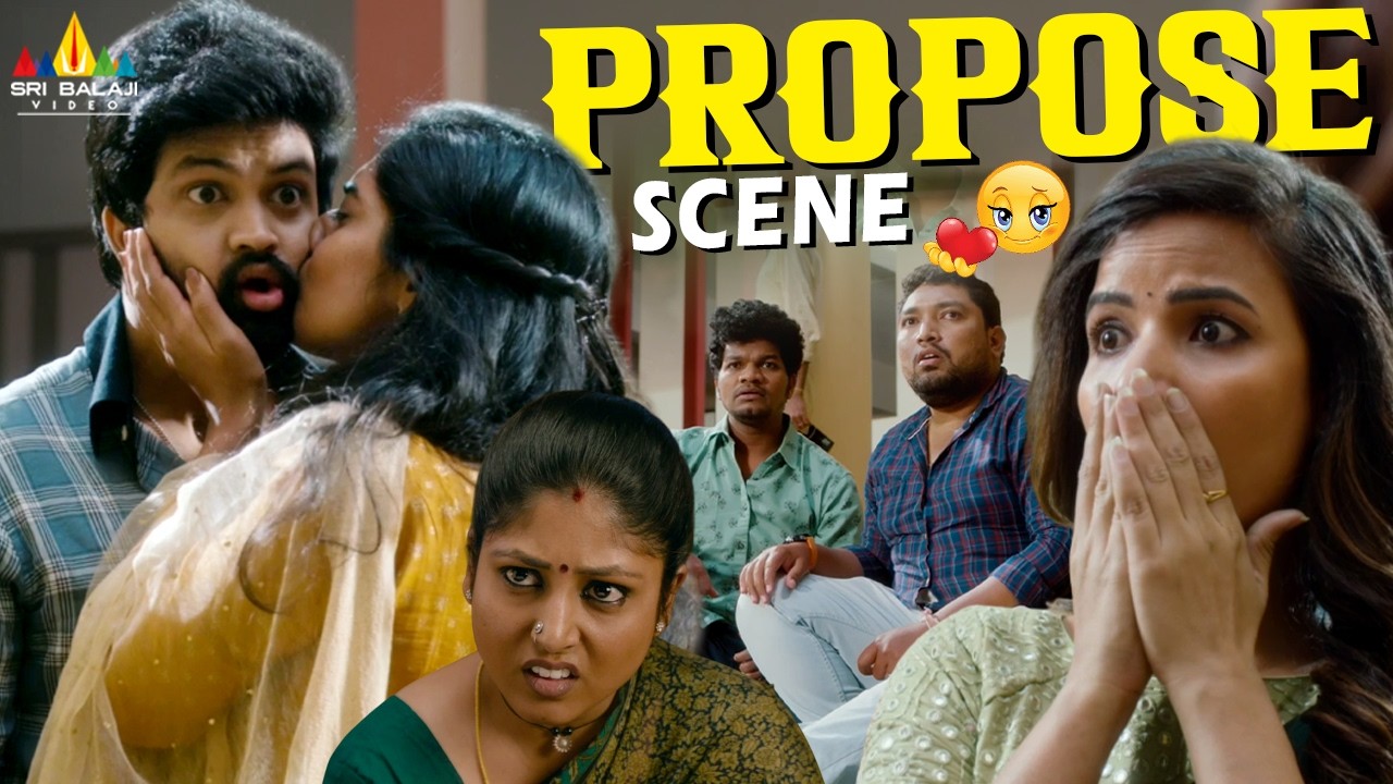 Megha Lekha Best Propose Scene | Bootcut Balaraju | indraja, Sunil | Latest Hindi Dubbed Movie Scene