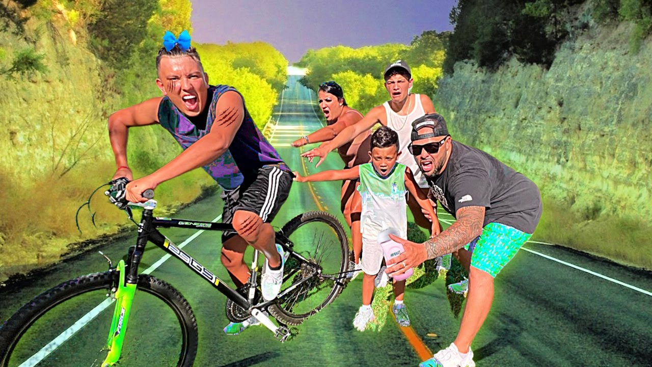EVIL BABY LEARNS How To RIDE A BIKE!!!