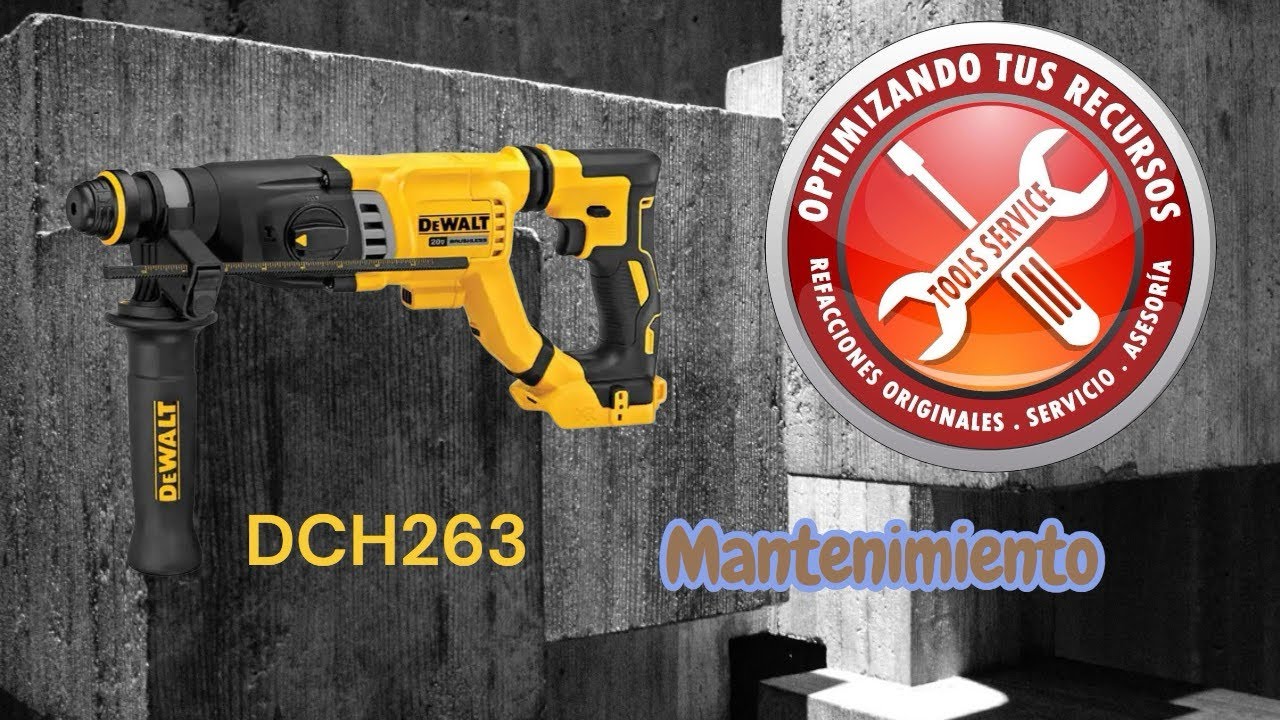 Dewalt DCH263 Mantenimiento y Reparacion 👨🏻‍🔧