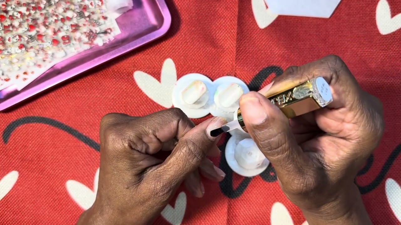 Valentine Nails 2026 #pressonnails #temuhaul #dailycharme #subscribemychannel 
