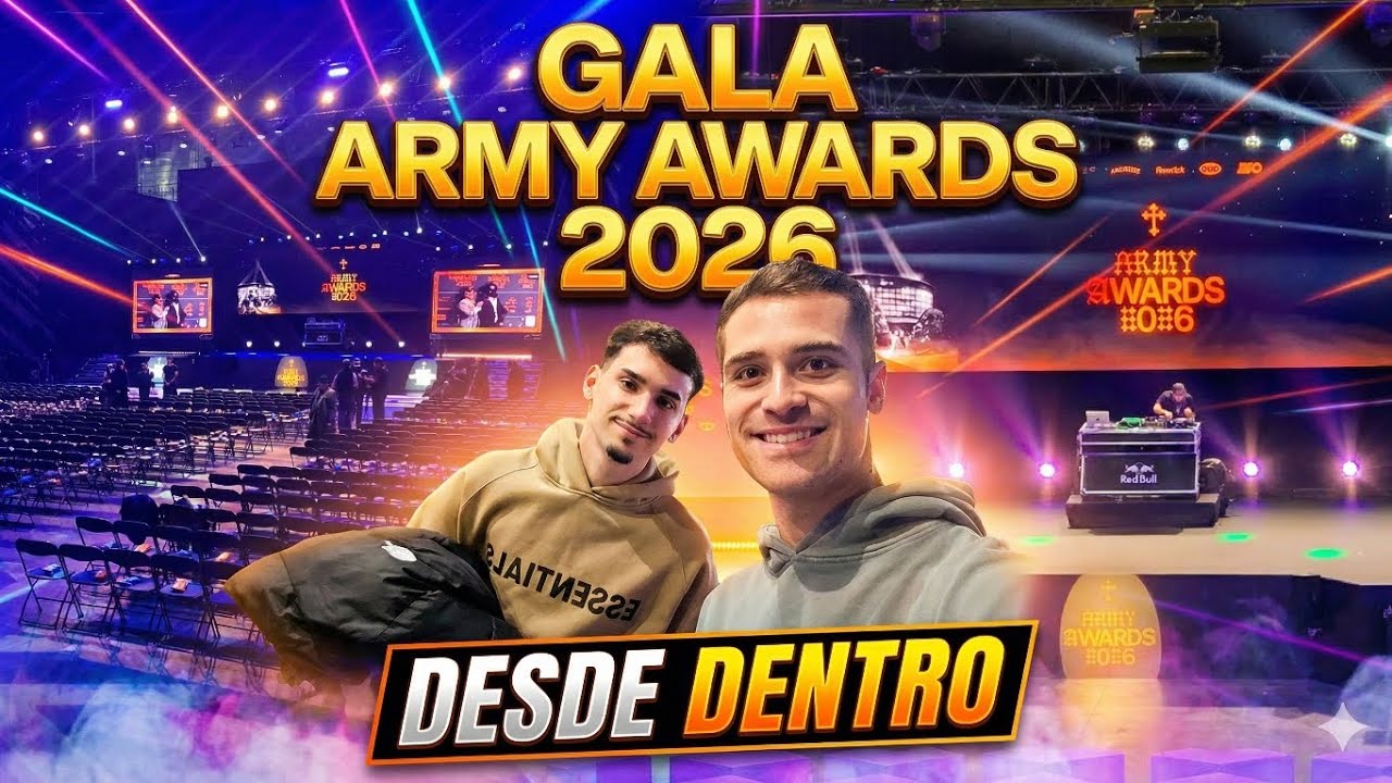 GALA ARMY AWARDS 2026🏆 (desde dentro)