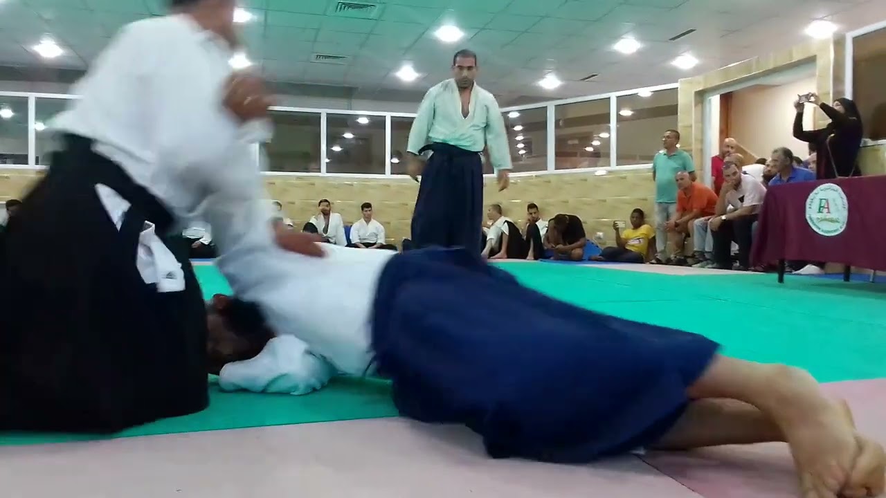 امتحان حزام اسود درجة رابعة وهذا من فضل الله الاستاذ كمال