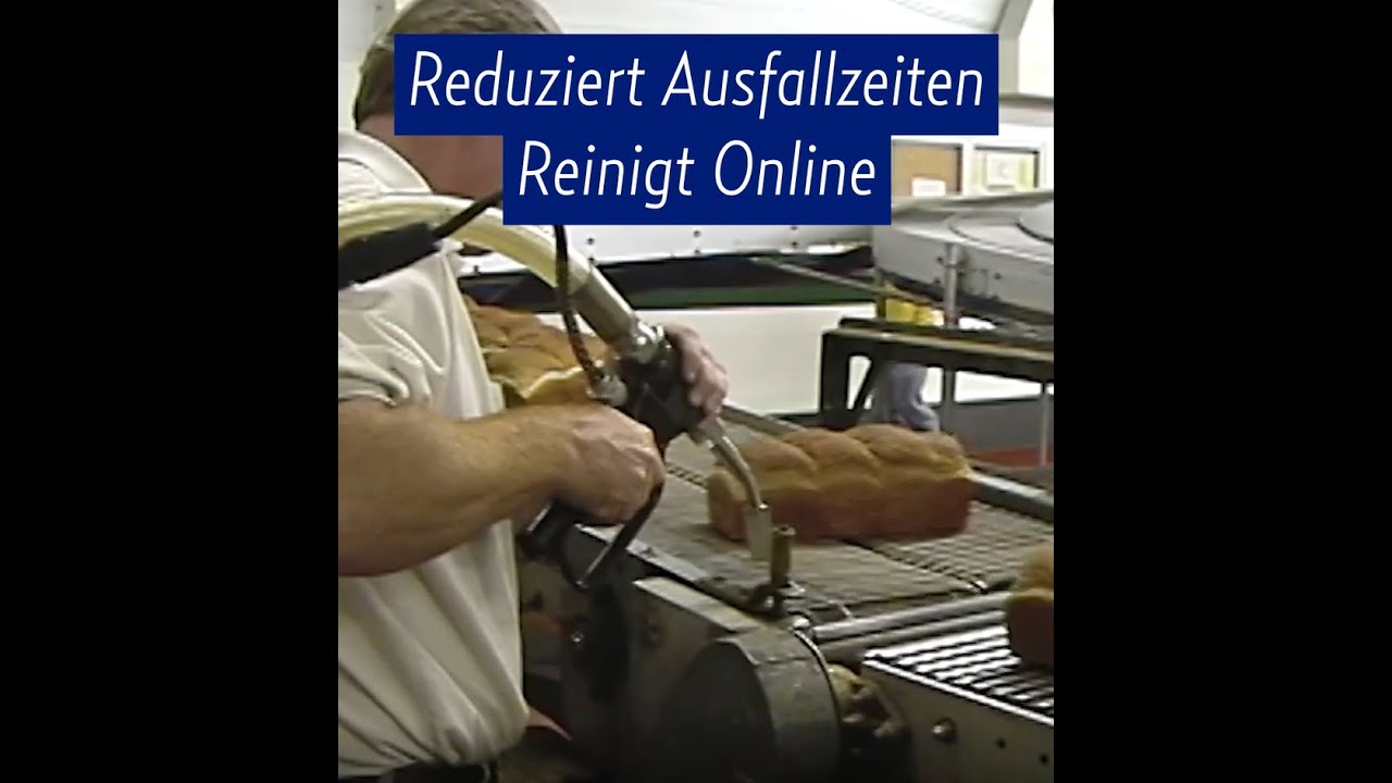 Trockeneisstrahlen in der Lebensmittelindustrie