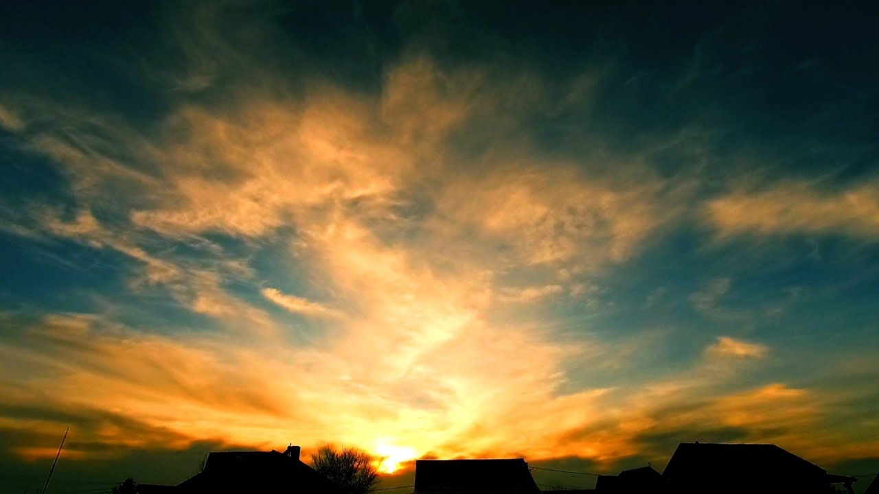 👉 Free Sunset Sky Video 🌇 | Clouds Timelapse (No Copyright) Ep.15