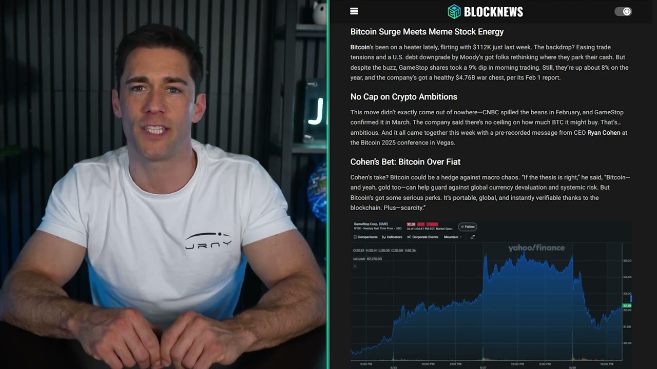GameStop Unveils $500 Million Bitcoin BTC Acquisition Plan (GOING ALL IN?)