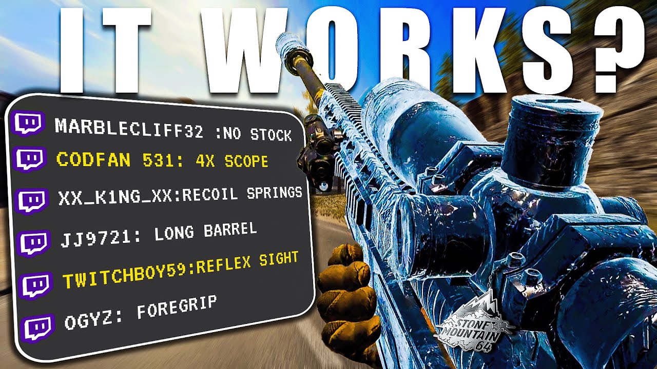 I Asked My Chat To BUILD My LOADOUT in WARZONE!