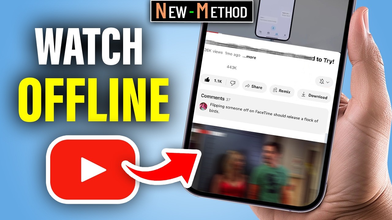 How To Save YouTube Videos To Watch Offline (2026 New Update)