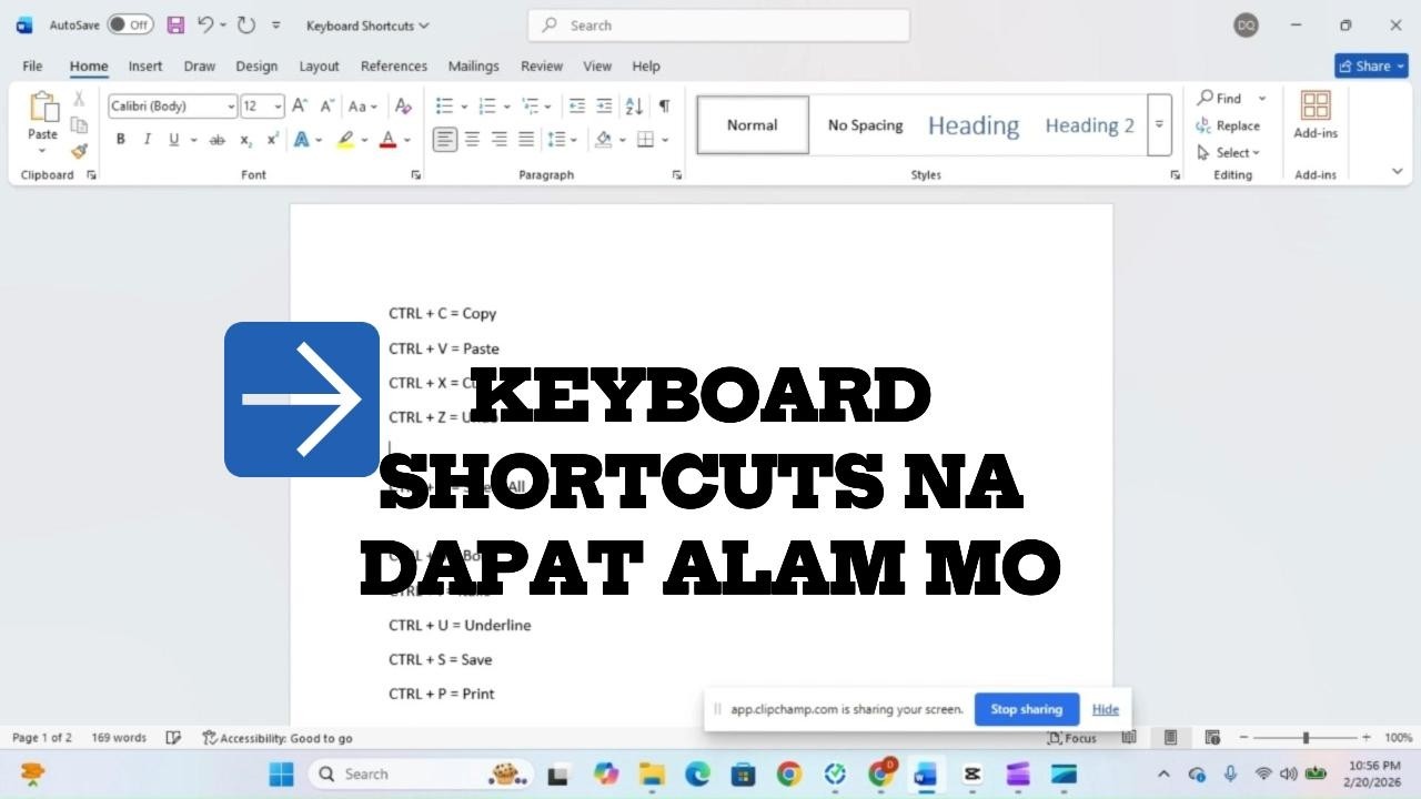 Mga Keyboard Shortcut na Dapat Alam ng mga Beginners 2026 Part 1