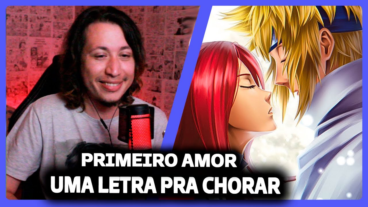 ❤️ Primeiro amor (Minato e Kushina) JRP ft. @Meizy  | REACT DO MORENO