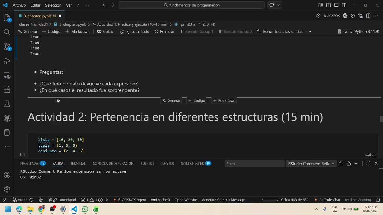 Cómo aprender sobre operadores de pertenencia en Python