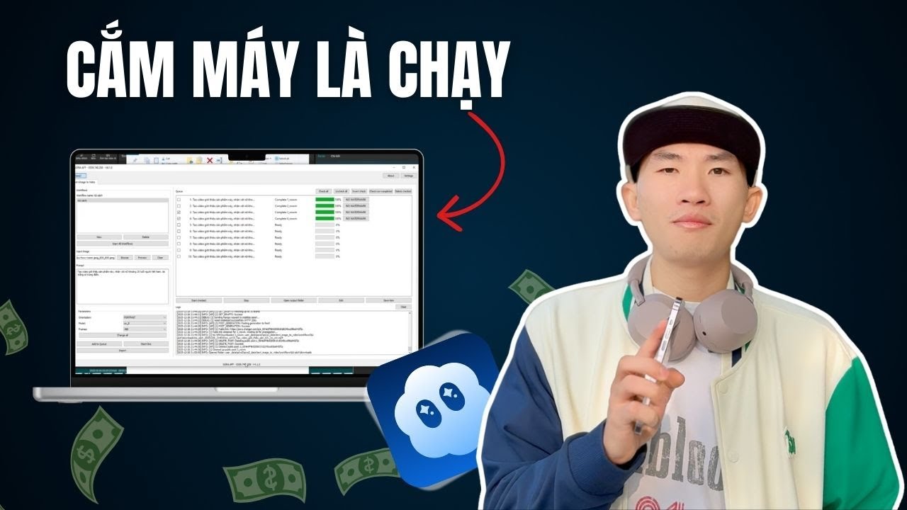 Sora2 – Tool TỰ ĐỘNG Làm Video Số Lượng Lớn Không Logo