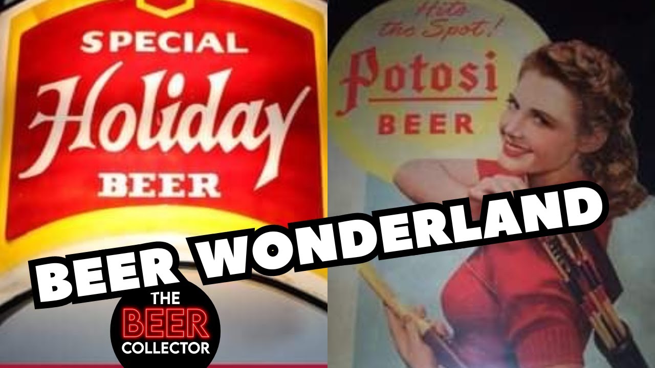 Dream ride through an amazing Potosi Beer Sign & Collectible Collection #Breweriana