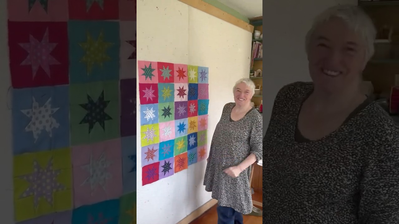 How to make a Wonky Star Block step by step!