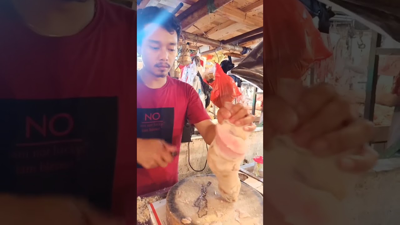 PROSES MEMBUKA TUNJANG KAKI SAPI