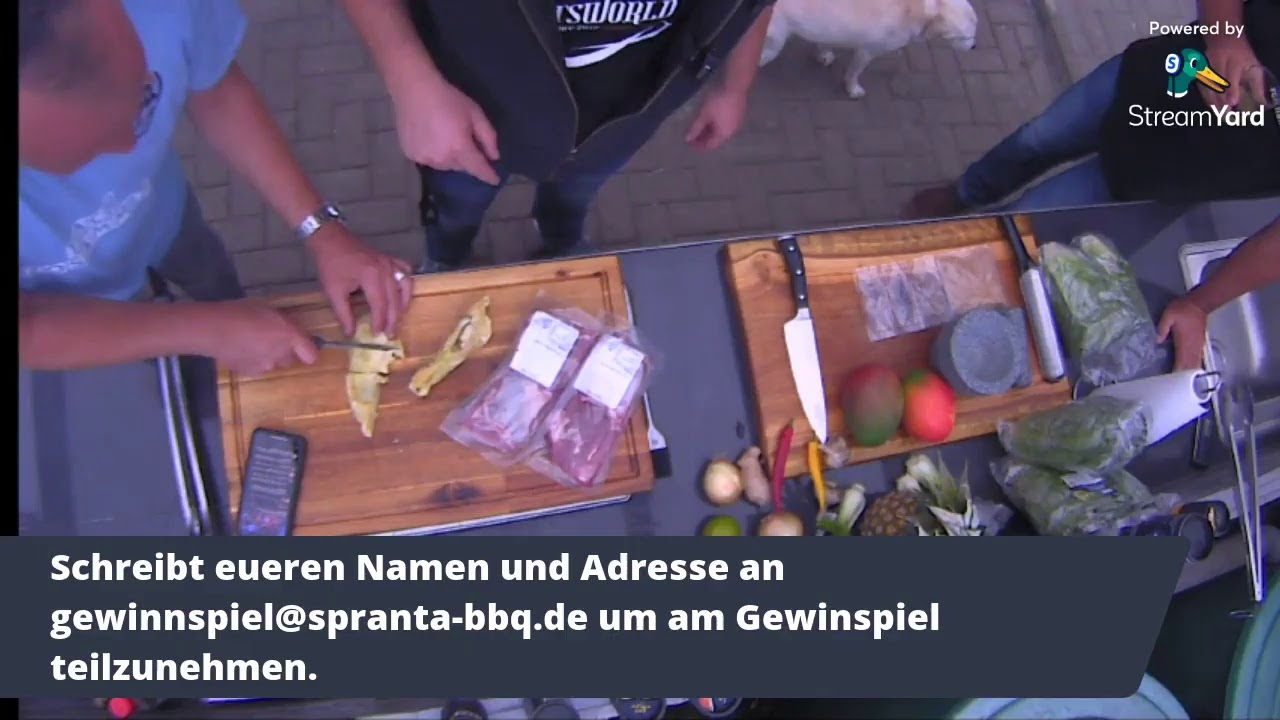 Grillen bei Spranta BBQ
