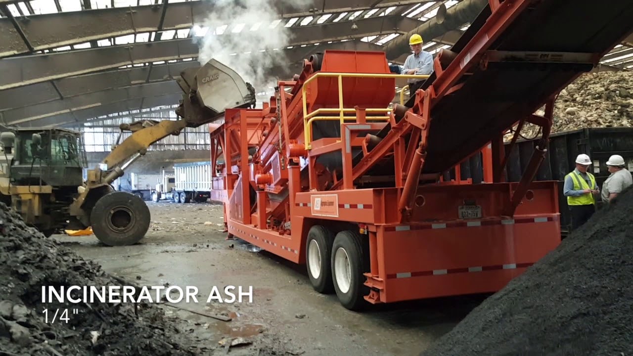 BIVI-TEC®: Remove the Fines from Ash | Aggregates Equipment, Inc.