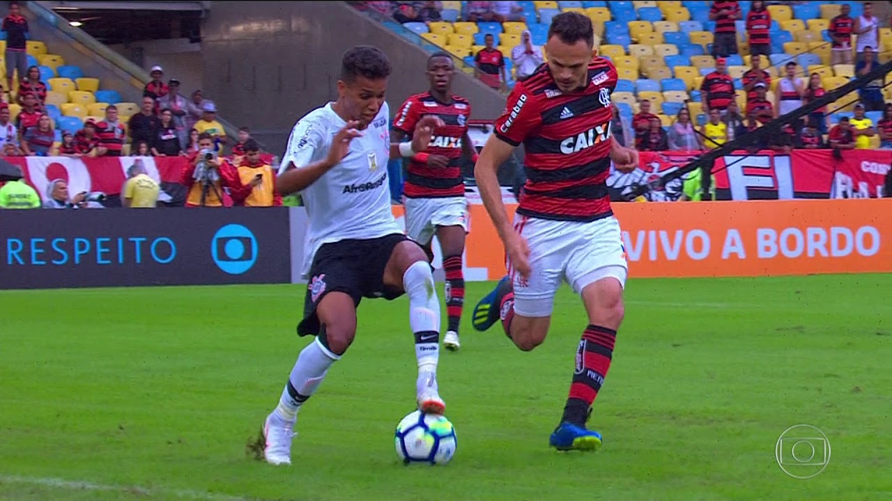 Encerramento de Corinthians x Flamengo pelo Brasileirão 2018 na Globo (03/06/2018)