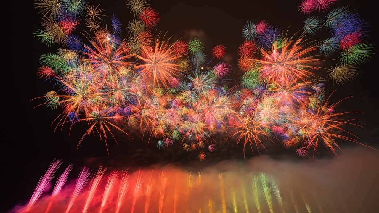 【4K 高画質】神明の花火グランドフィナーレ2024　マルゴー