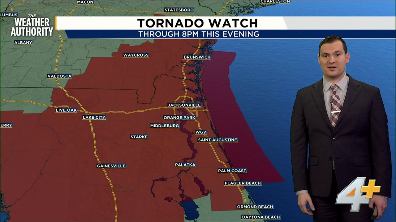 Weather Authority Weekend: Tracking tornado warnings, severe weather throughout NE FL, SE GA