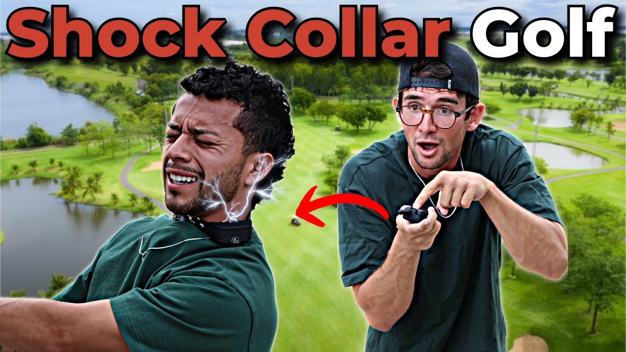 Golf.... But We Wore SHOCK COLLARS!
