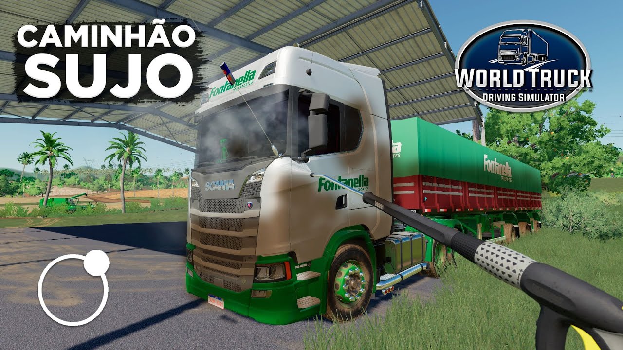CAMINHÃO SUJO! ATUALIZAÇÃO DO WORLD TRUCK DRIVING SIMULATOR - INFORMAÇÕES