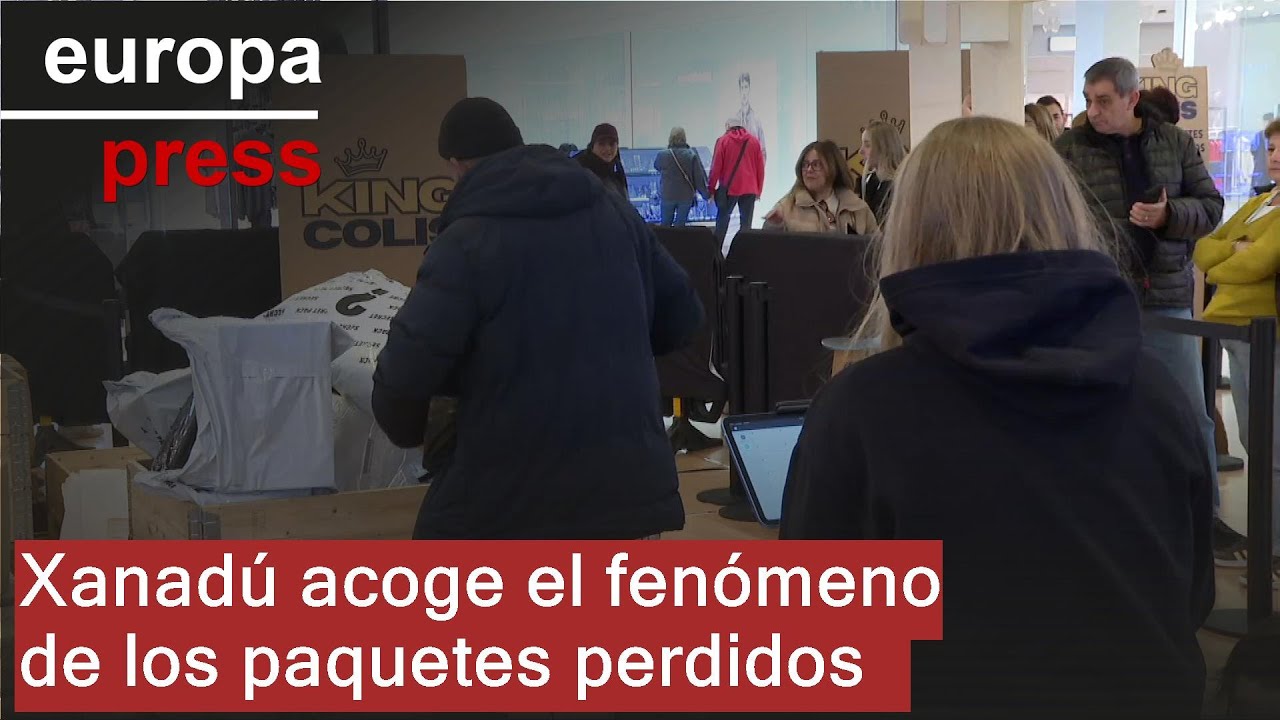 El centro comercial Xanadú (Madrid) acoge el fenómeno europeo de los paquetes perdidos