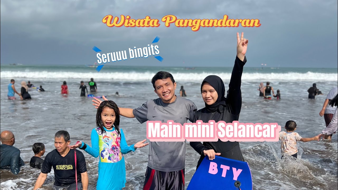 Wisata Pangandaran: Menyenangkan Main mini selancar dan nginep di Surya Kencana Seaside hitel
