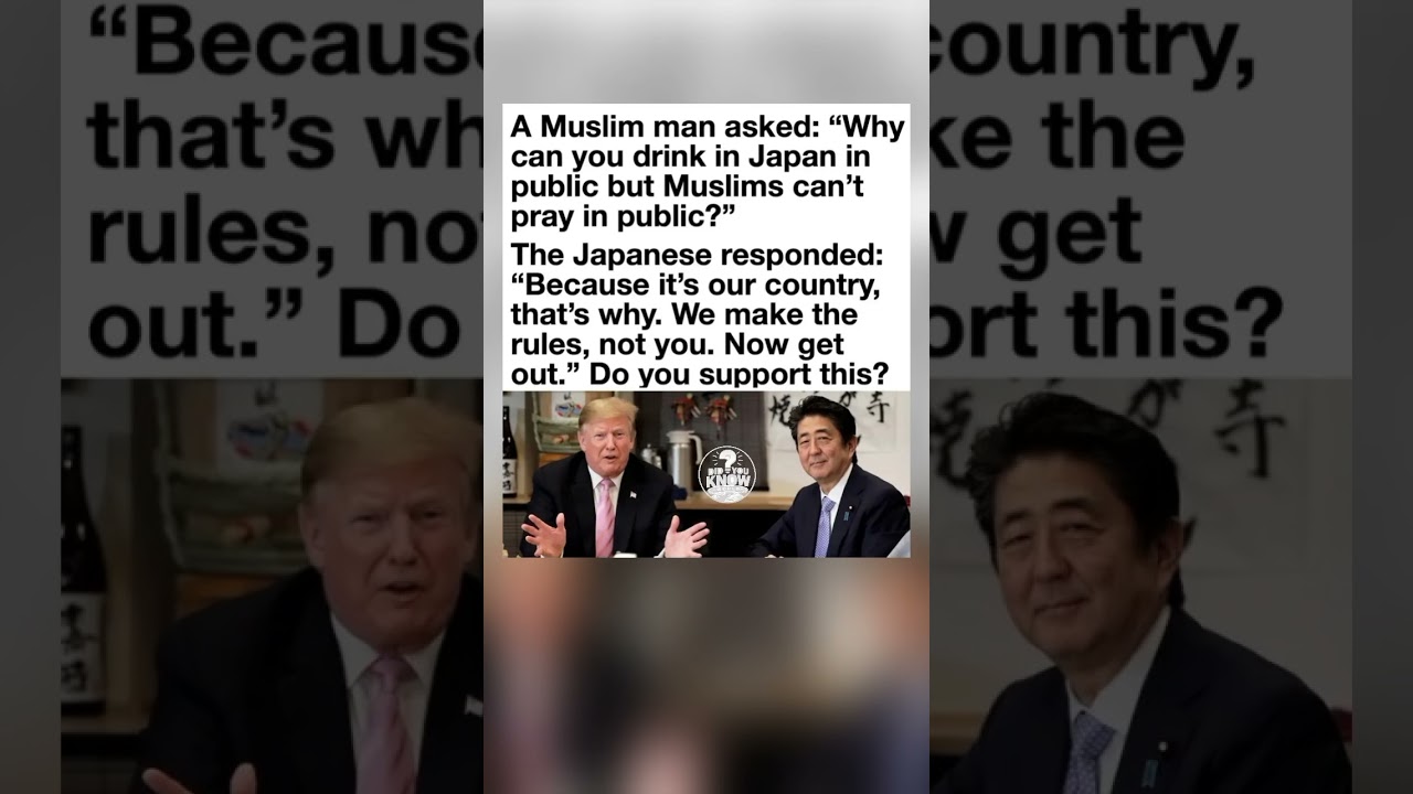 Muslim Man Challenges Japan&rsquo;s Rules &mdash; The Answer Sparks HUGE Debate 😳🇯🇵