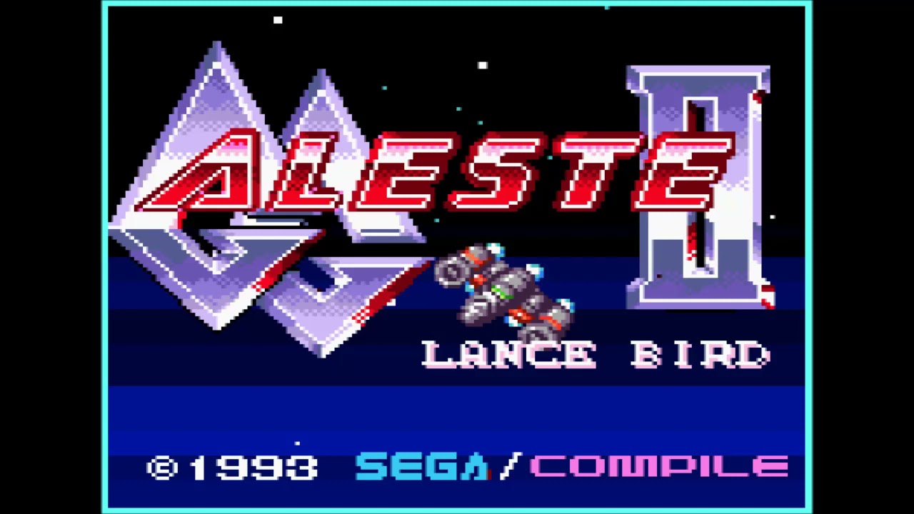 GG アレスタ 2  -ゲームギア-  BGM  [ステレオ拡張化]