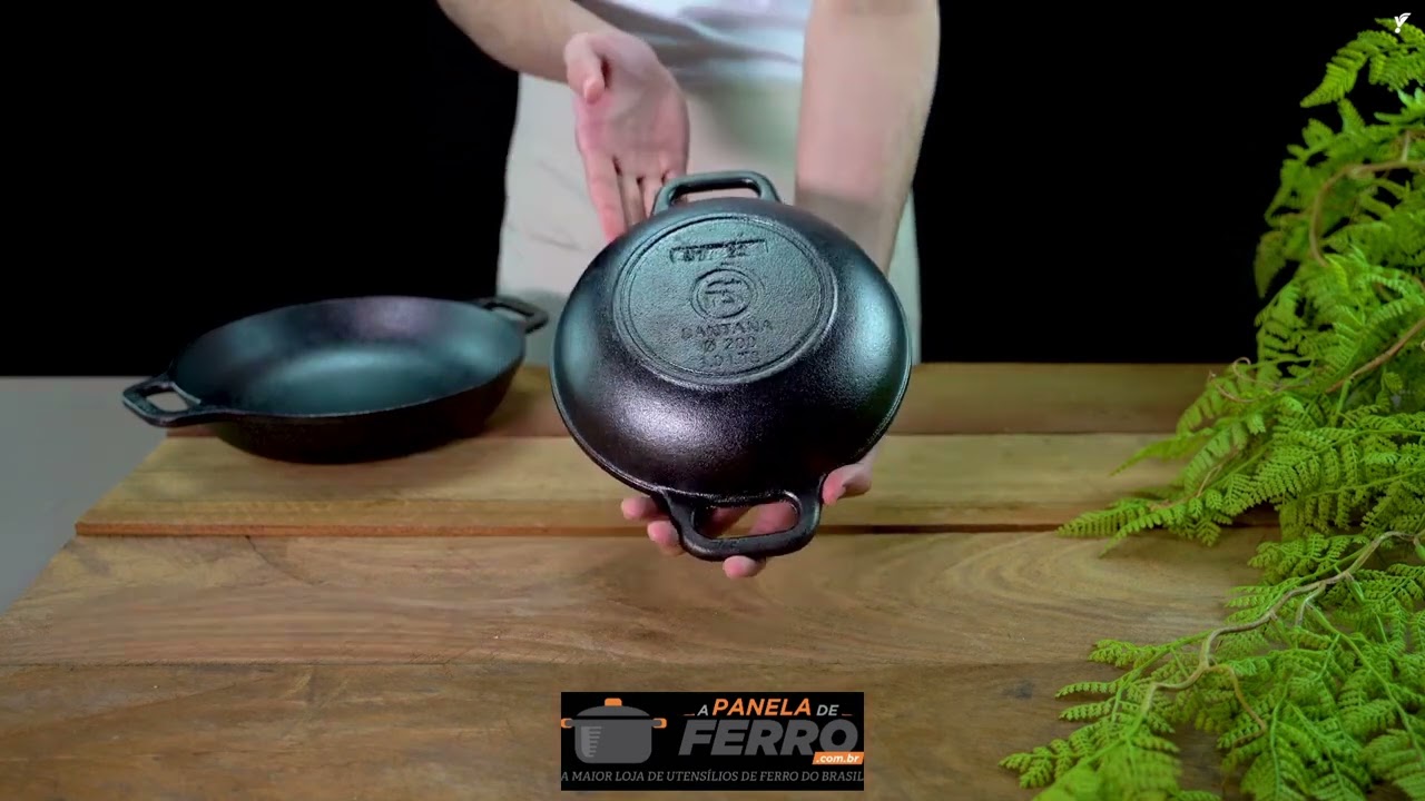 panela de ferro parmegiana 20 cm