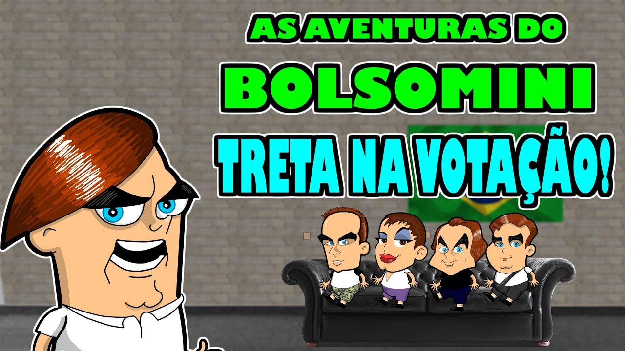 AS AVENTURAS DO BOLSOMINI EP 5 - TRETA NA VOTA&Ccedil;&Atilde;O! (com Agustinzinho Fernandez)