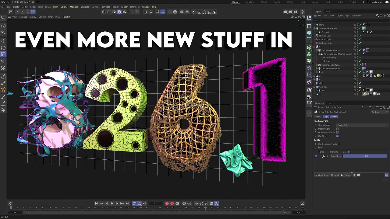 What Else is New in S26.1 of Cinema 4D