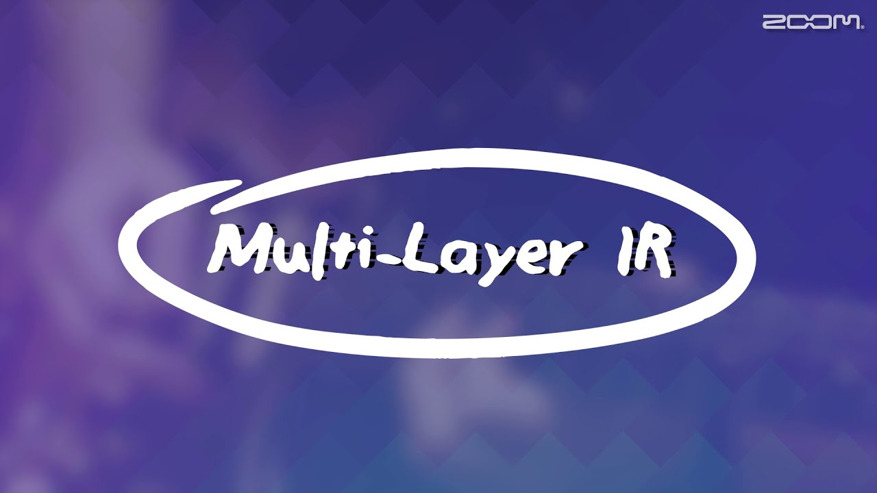 ZOOM´s Multi Layer IR technology explained - EN (English language)