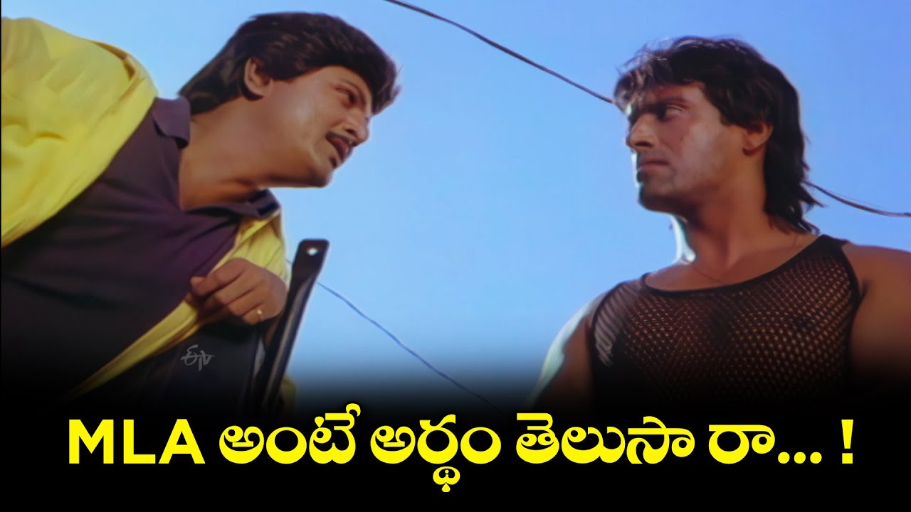 MLA అంటే అర్థం తెలుసా రా... ! | Mohan Babu | Assembly Rowdy | ETV 