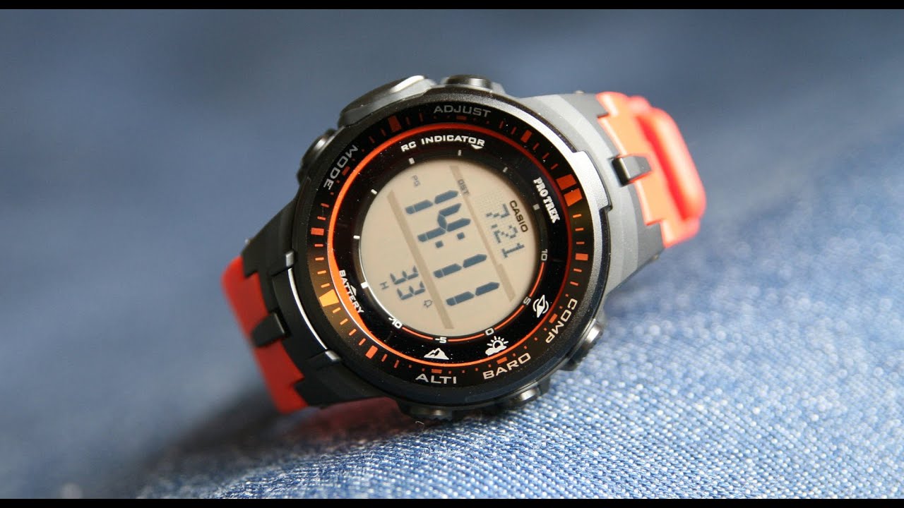 Обзор Casio Pro Trek PRW-3000
