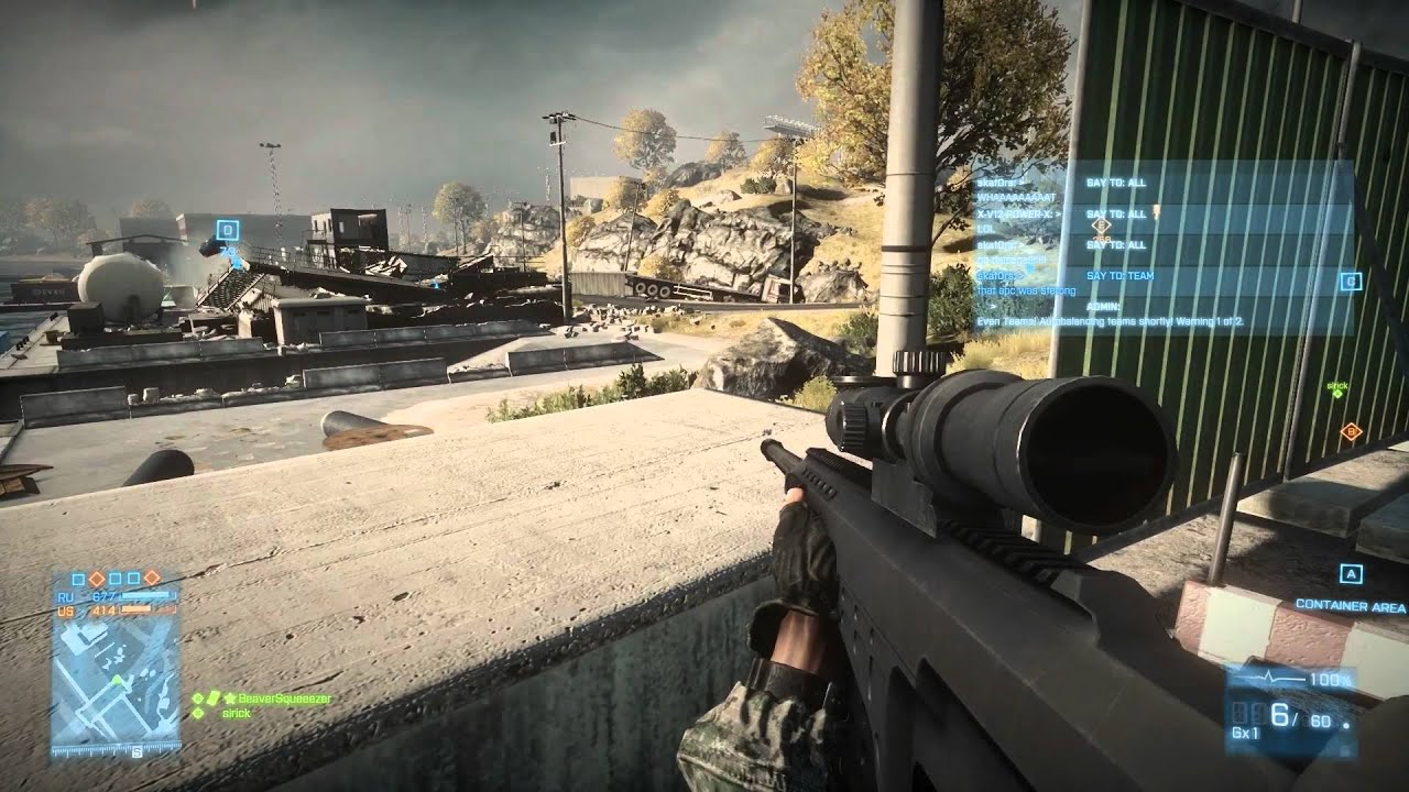 Battlefield 3 Multiplayer PC Sniping Sniper Gameplay