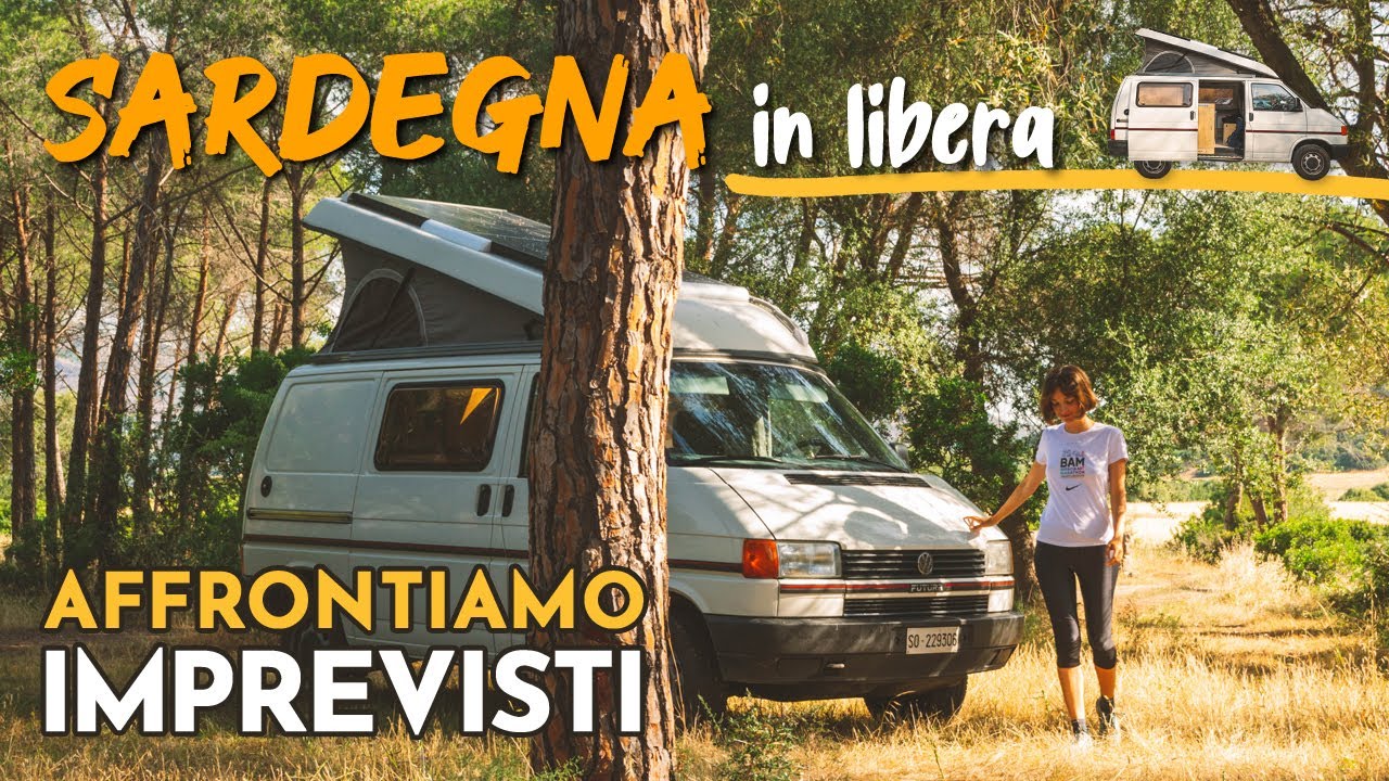 VITA IN VAN in Sardegna 🚐 Affrontiamo alcuni problemi della van life! 😮