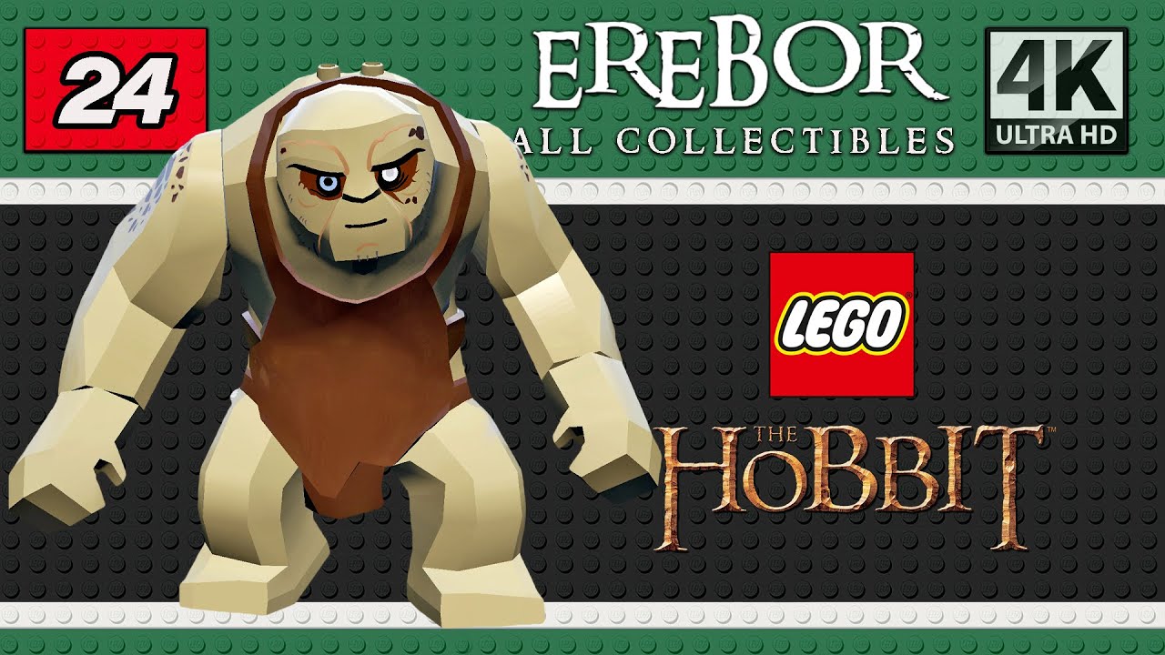 Lego The Hobbit Walkthrough | PC 4K 60FPS | Erebor | All Collectibles