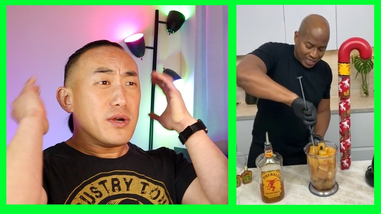 Tipsy Bartender Struggles With Using A Blender