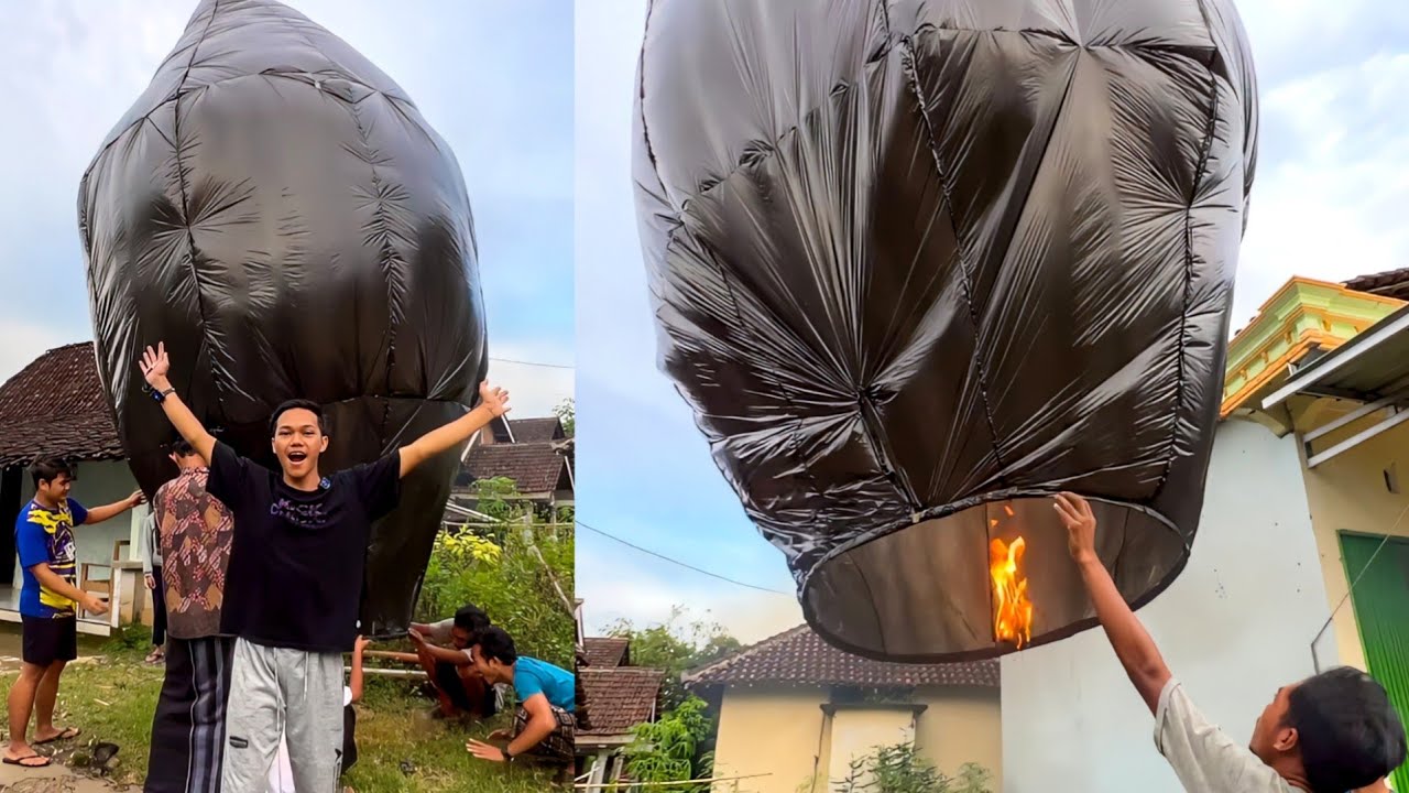 NGABUBURIT DOLANAN BALON 😅